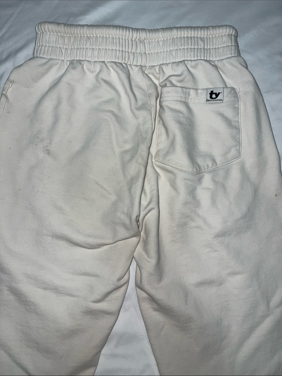 Thirty Years Pants - ty Branded Women's Cream Track Pants